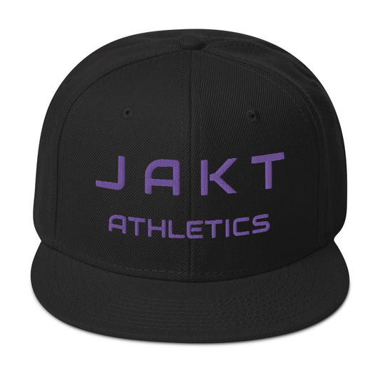 Snapback Hat Purple Logo